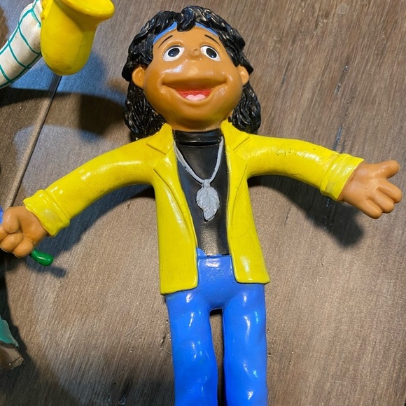 5 for $25 Vintage PUZZLE PLACE Af Am Boy SKYE NAKAIYE Bendy figures 2 - Picture 2 of 7